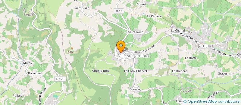 localisation de l'entreprise MADAME ANNA BLANC à DENICE