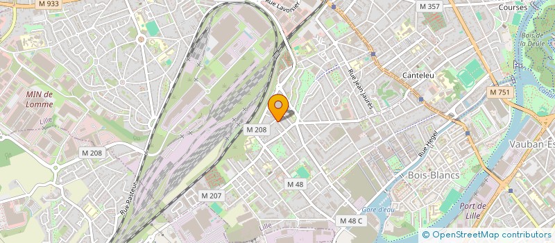 localisation de l'entreprise MADAME ANNA BOULLENGER à LILLE