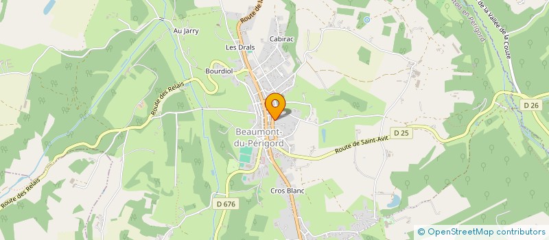 localisation de l'entreprise MADAME ANNA BRANDES  BEAUMONTOIS EN PERIGORD