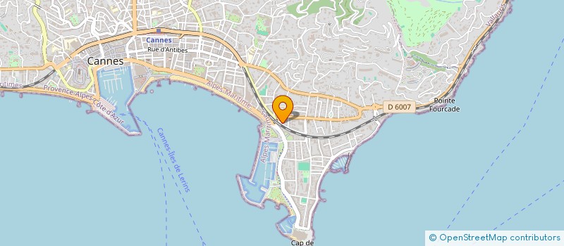 localisation de l'entreprise MADAME ANNA BRODD à CANNES