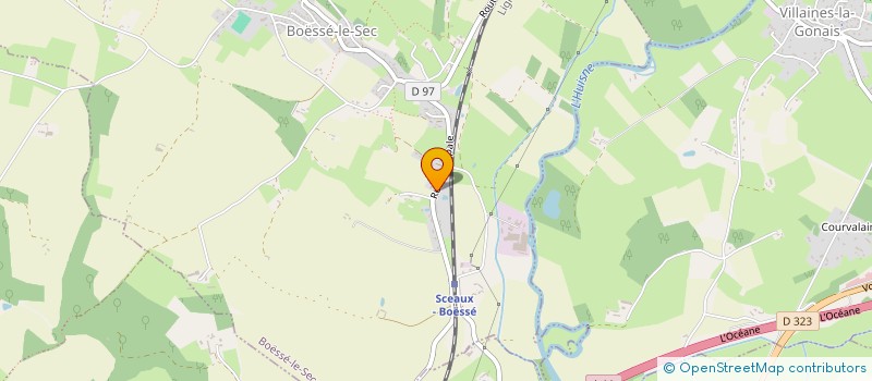 localisation de l'entreprise MADAME ANNA BROSSE  LA FERTE-BERNARD