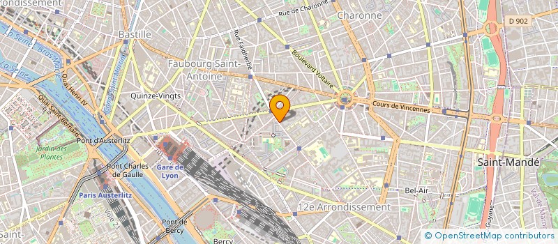 localisation de l'entreprise MADAME ANNA BRUNETTI  PARIS