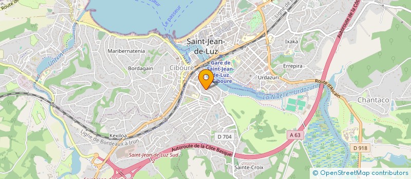 localisation de l'entreprise MADAME ANNA BUSTANHOBY à CIBOURE