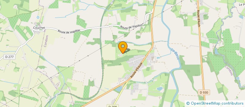 localisation de l'entreprise MADAME ANNA CAMBRA-TENA  CONDOM