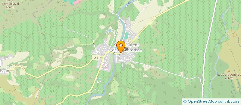 localisation de l'entreprise MADAME ANNA CAMILLE à SAINT-LAURENT-DE-LA-CABRERISSE