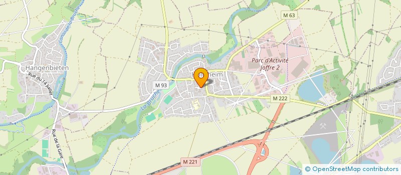 localisation de l'entreprise MADAME ANNA CARCAPEDE  HOLTZHEIM