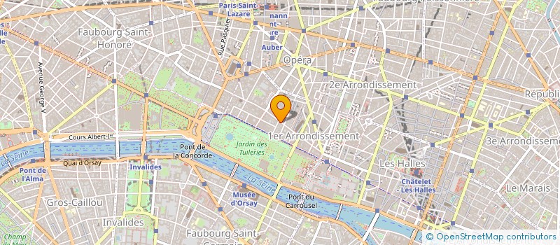 localisation de l'entreprise MADAME ANNA CARESCHE  PARIS