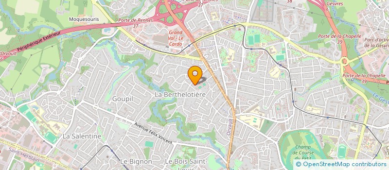 localisation de l'entreprise MADAME ANNA CHABIRAND-GARCONNET à ORVAULT