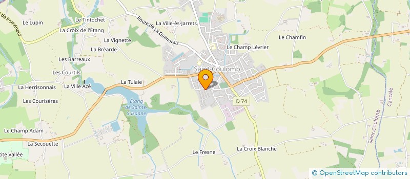 localisation de l'entreprise MADAME ANNA CHASSARD  SAINT-COULOMB