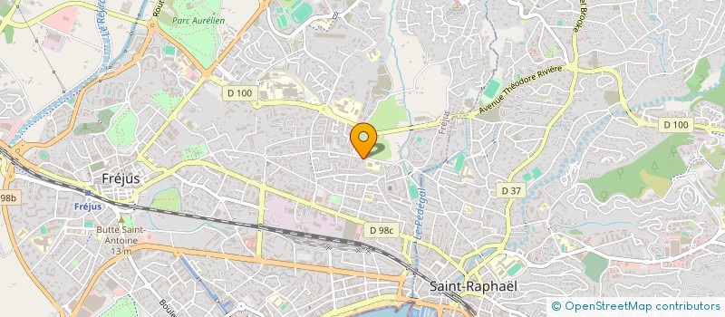 localisation de l'entreprise MADAME ANNA COCCIA à FREJUS