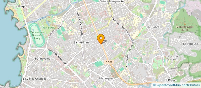 localisation de l'entreprise MADAME ANNA COHEN  MARSEILLE