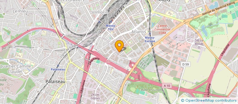 localisation de l'entreprise MADAME ANNA CONSONNI  MASSY