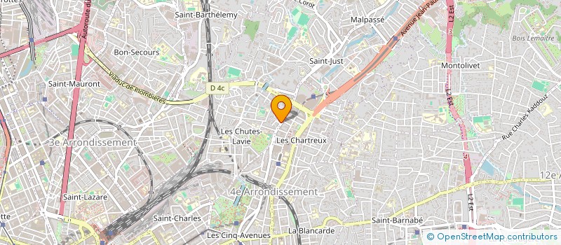 localisation de l'entreprise MADAME ANNA COPIN à MARSEILLE