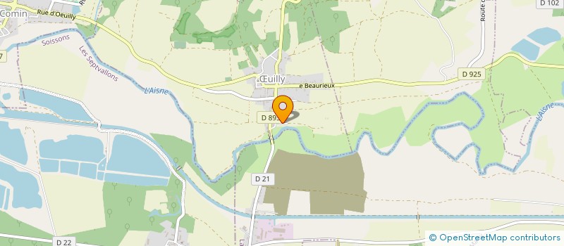 localisation de l'entreprise MADAME ANNA CORDIER  UILLY