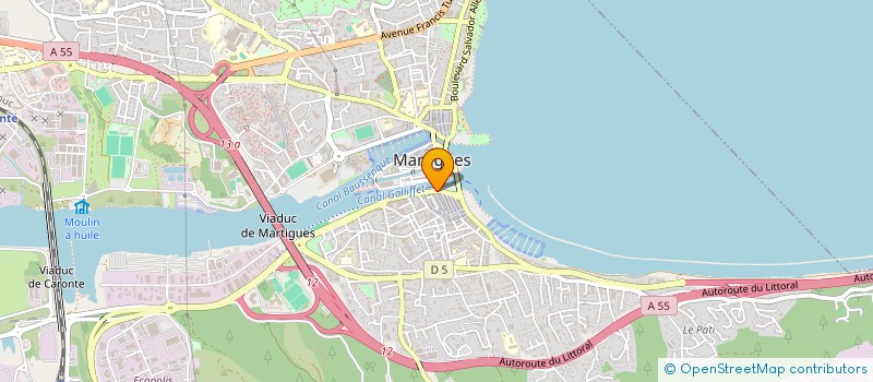 localisation de l'entreprise MADAME ANNA CORNET à MARTIGUES