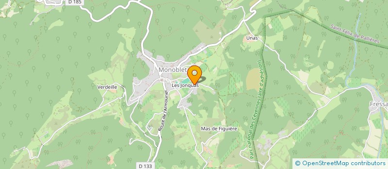 localisation de l'entreprise MADAME ANNA COSTA PORTA  MONOBLET