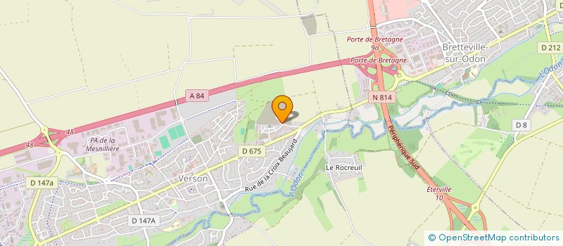 localisation de l'entreprise MADAME ANNA COSTARD  VERSON