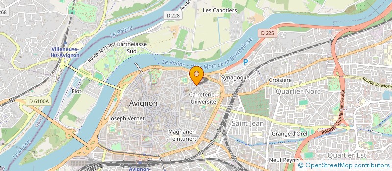localisation de l'entreprise MADAME ANNA COX à AVIGNON