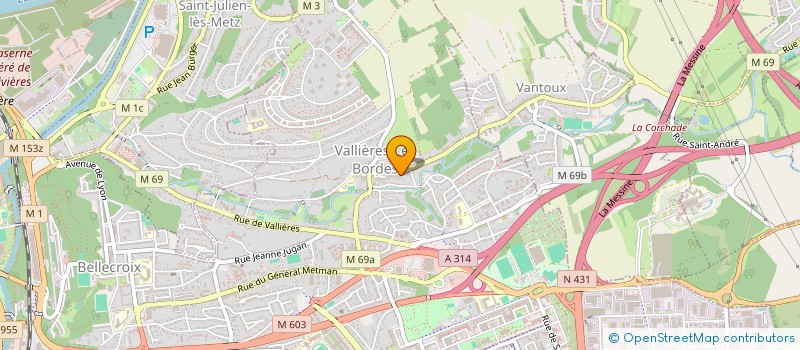 localisation de l'entreprise MADAME ANNA CRAVOTTA  METZ