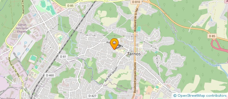 localisation de l'entreprise MADAME ANNA D'AGOSTINO  TARNOS