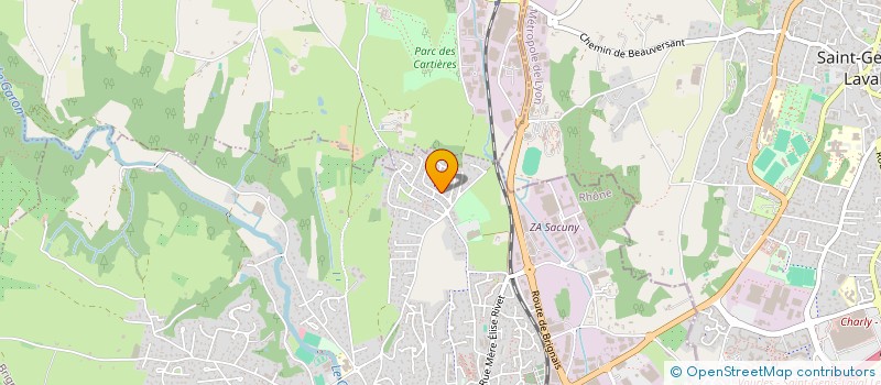 localisation de l'entreprise MADAME ANNA D'ALESSANDRO  BRIGNAIS