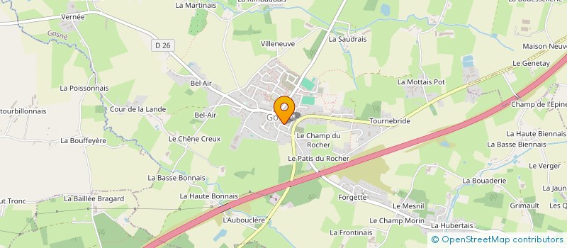 localisation de l'entreprise MADAME ANNA DAHYOT  GOSNE