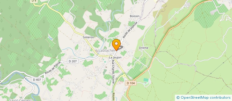 localisation de l'entreprise MADAME ANNA DE SOUSA GONCALVES  LABLACHERE