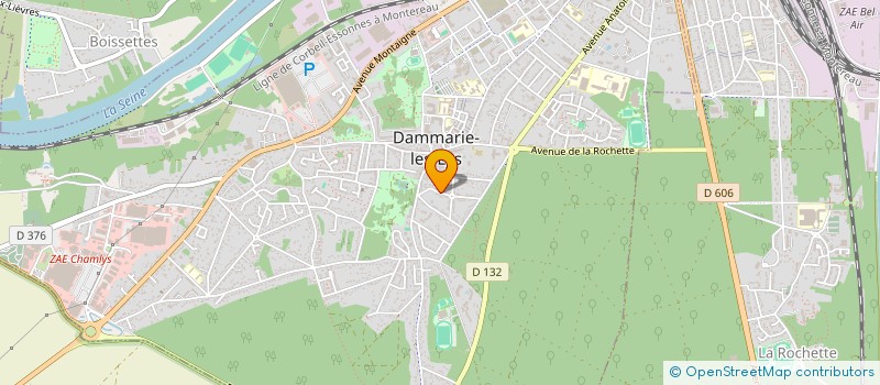localisation de l'entreprise MADAME ANNA DELIGIA à DAMMARIE-LES-LYS