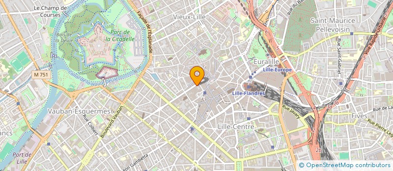 localisation de l'entreprise MADAME ANNA DESZCZ à LILLE