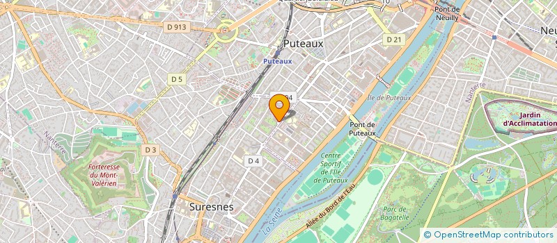 localisation de l'entreprise MADAME ANNA DIOP à SURESNES