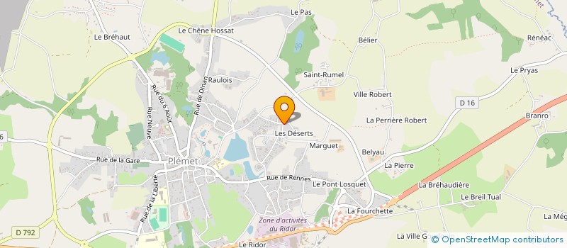 localisation de l'entreprise MADAME ANNA DOS SANTOS  PLEMET