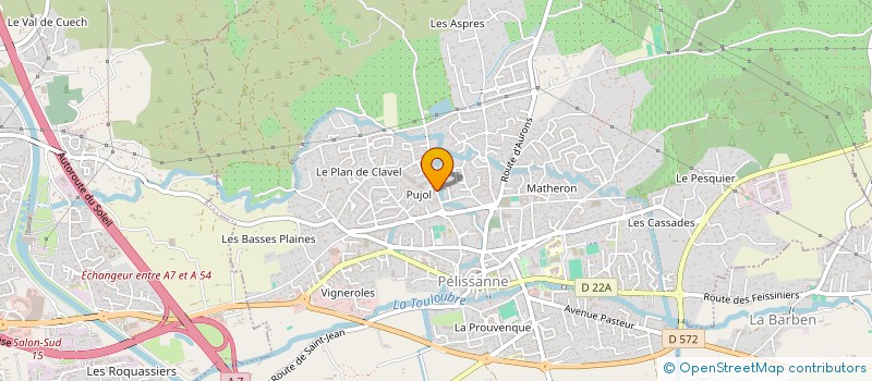 localisation de l'entreprise MADAME ANNA DUESO  PELISSANNE