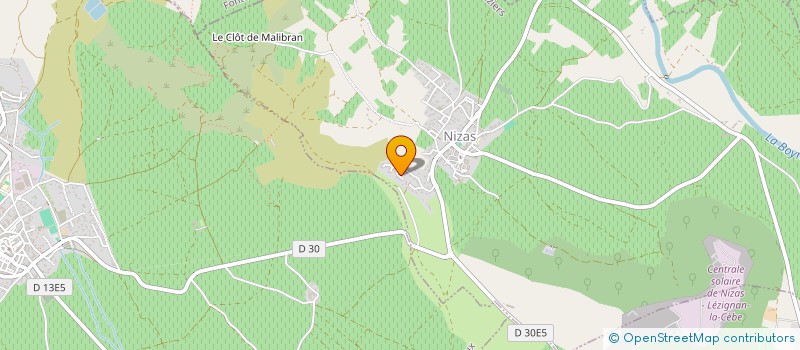 localisation de l'entreprise MADAME ANNA DUMKE  NIZAS