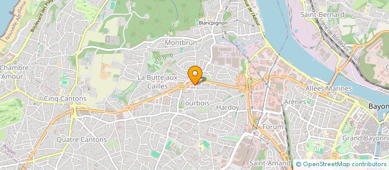 localisation de l'entreprise MADAME ANNA ERIKSON à ANGLET