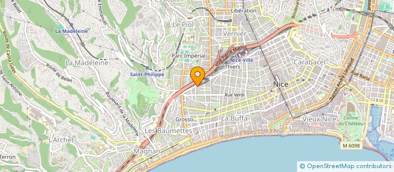 localisation de l'entreprise MADAME ANNA FAIVRE à NICE