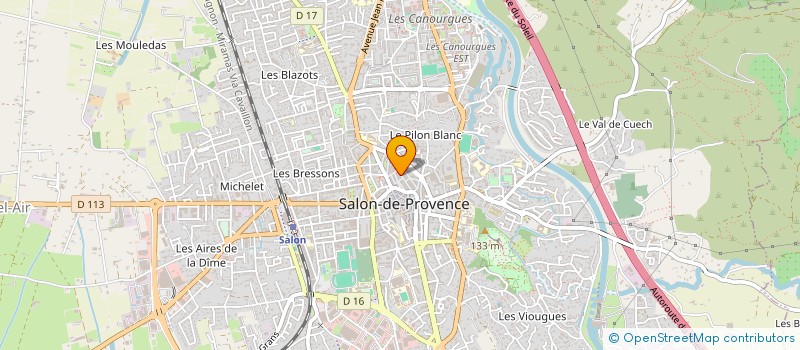 localisation de l'entreprise MADAME ANNA FRAHIER  SALON-DE-PROVENCE