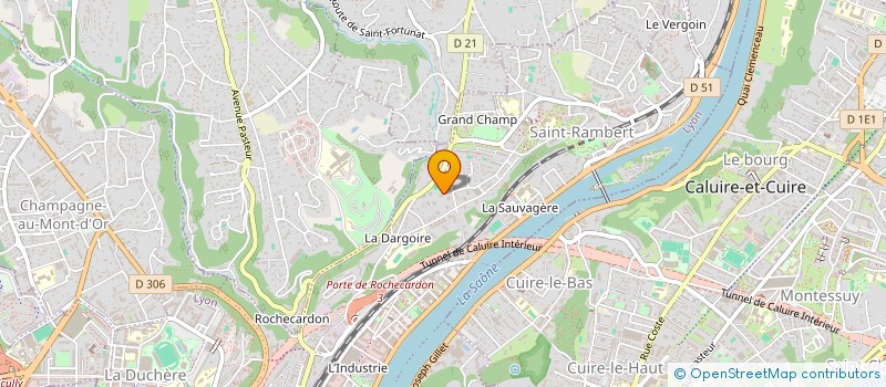 localisation de l'entreprise MADAME ANNA FRANCO DA COSTA E SILVA  LYON