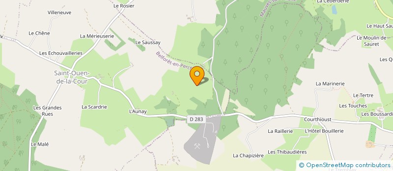 localisation de l'entreprise MADAME ANNA FUENSALIDA à BELFORET-EN-PERCHE