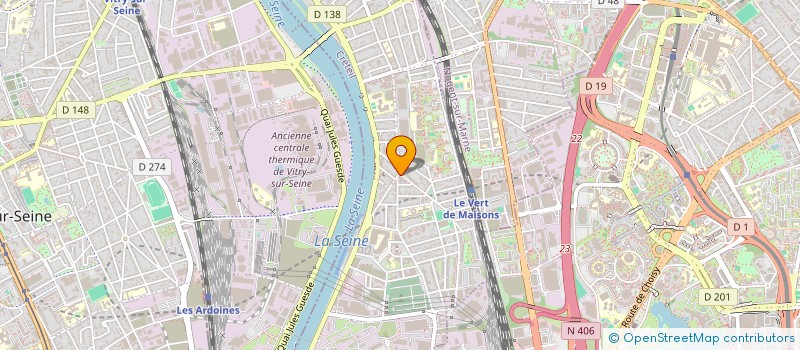 localisation de l'entreprise MADAME ANNA GALERE  ALFORTVILLE