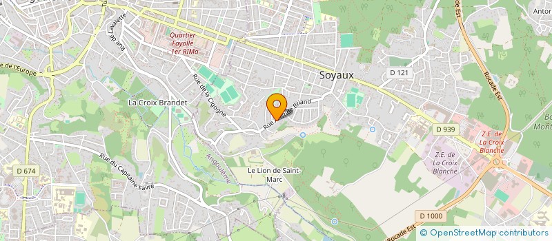 localisation de l'entreprise MADAME ANNA GARWACKA  SOYAUX