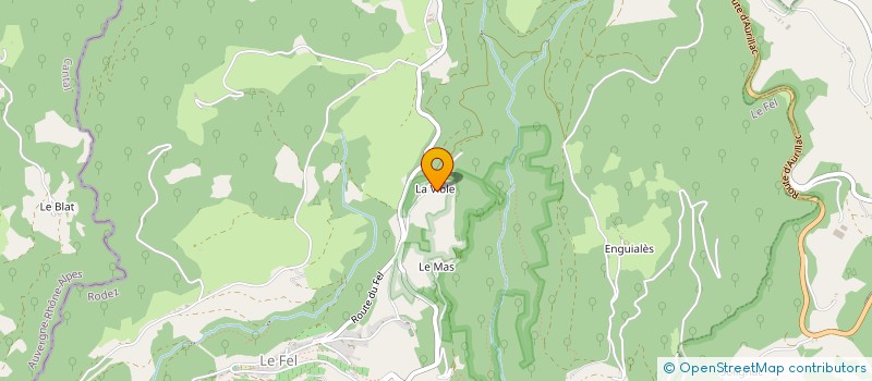 localisation de l'entreprise MADAME ANNA GASTON  LE FEL