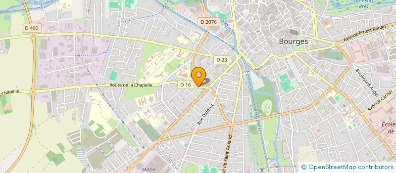 localisation de l'entreprise MADAME ANNA GENESTE à BOURGES