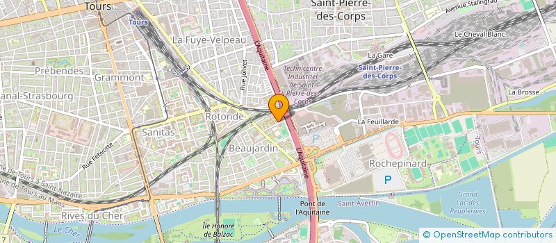 localisation de l'entreprise MADAME ANNA GESSIER  TOURS