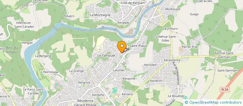localisation de l'entreprise MADAME ANNA GIRAUD à M'TSANGAMOUJI