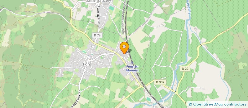 localisation de l'entreprise MADAME ANNA GRAMUNT  FONS