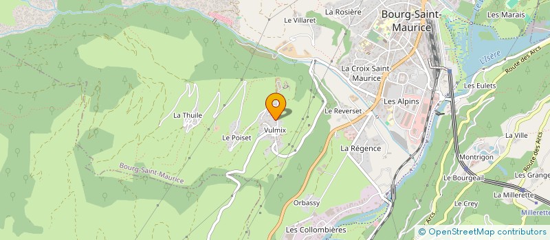 localisation de l'entreprise MADAME ANNA GREAVES à BOURG-SAINT-MAURICE