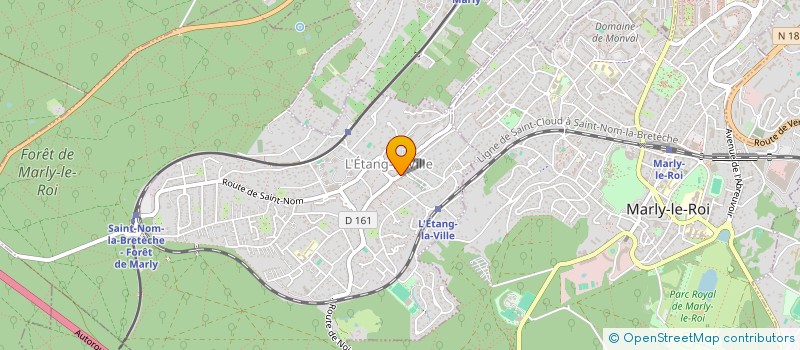 localisation de l'entreprise MADAME ANNA-GRETA LIVERANI  L'ETANG-LA-VILLE