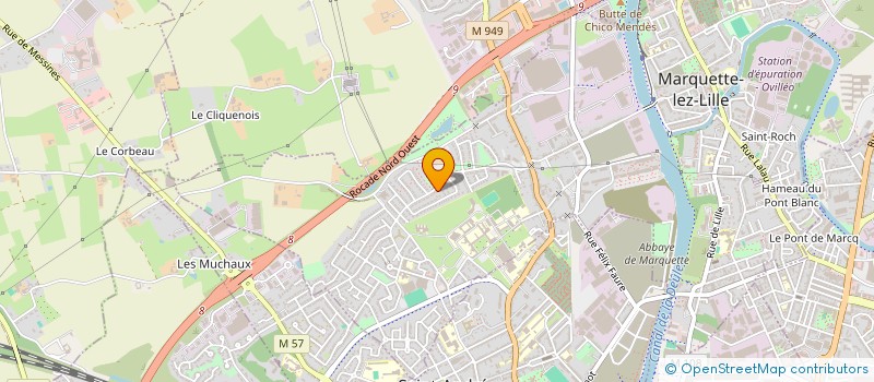 localisation de l'entreprise MADAME ANNA GUIOSE  MARQUETTE-LEZ-LILLE