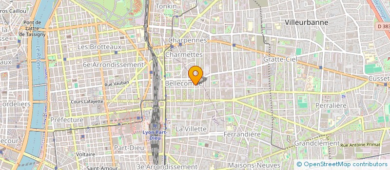 localisation de l'entreprise MADAME ANNA GUNSBURGER à LYON