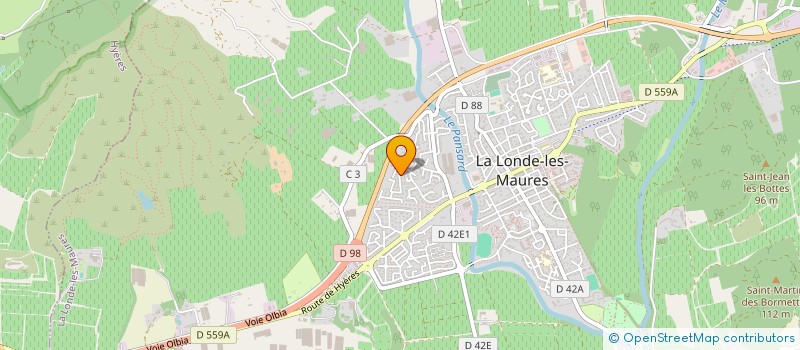 localisation de l'entreprise MADAME ANNA HAMANI à LA LONDE-LES-MAURES